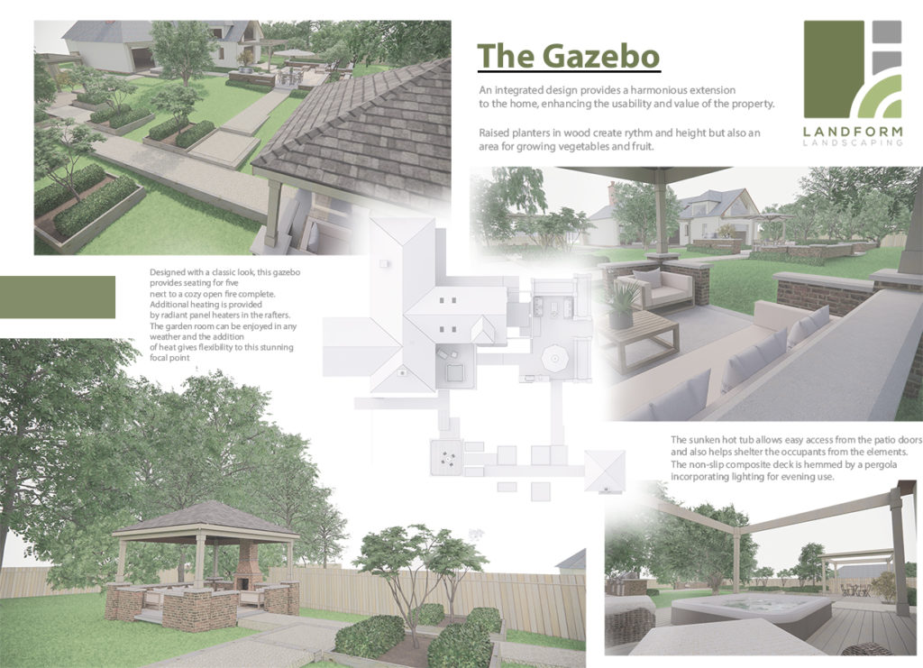 landscape architect garden design presentation