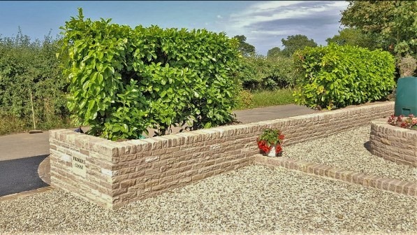 Stone wall built in Dalston